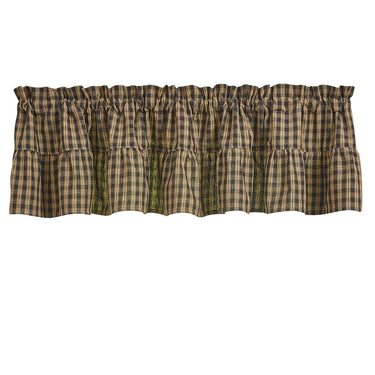 Sturbridge Plaid Ruffle Valance 14